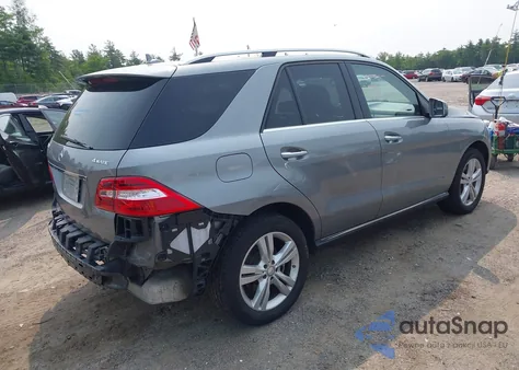 2014 Mercedes-Benz Ml 350 4Matic из США, поврежденный, VIN 4JGDA5HB9EA333067